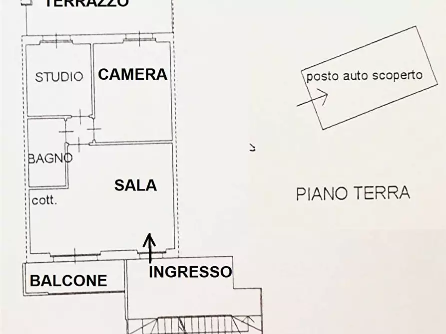 Immagine 30 di Appartamento in vendita  in Via provinciale 87 a Fermo