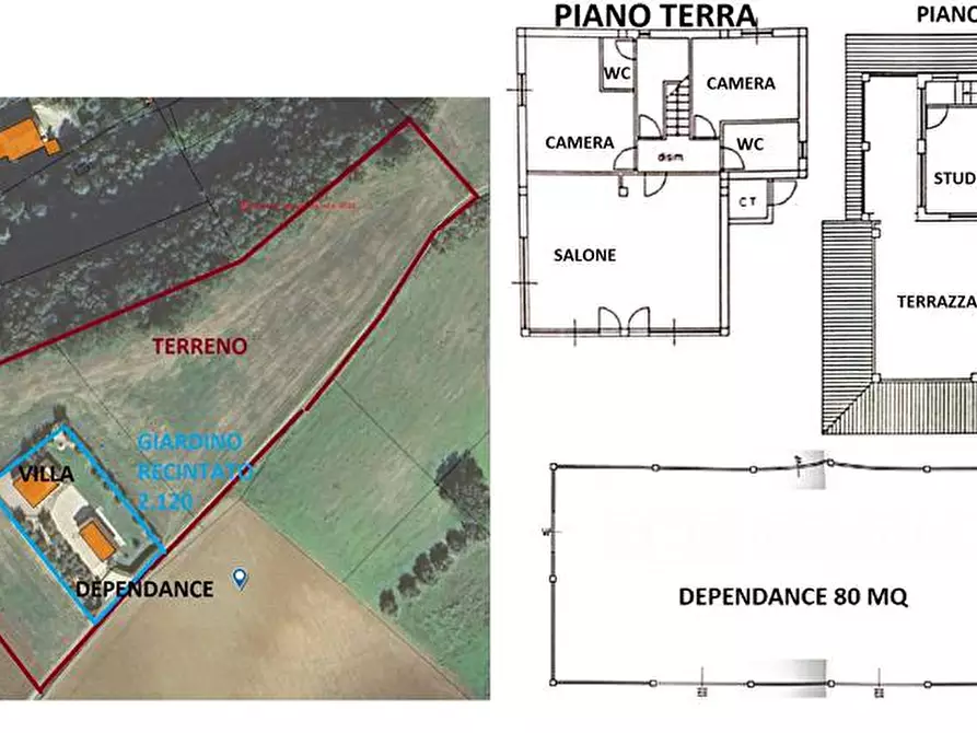 Immagine 35 di Villa in vendita  in V.le sp2 a Lapedona