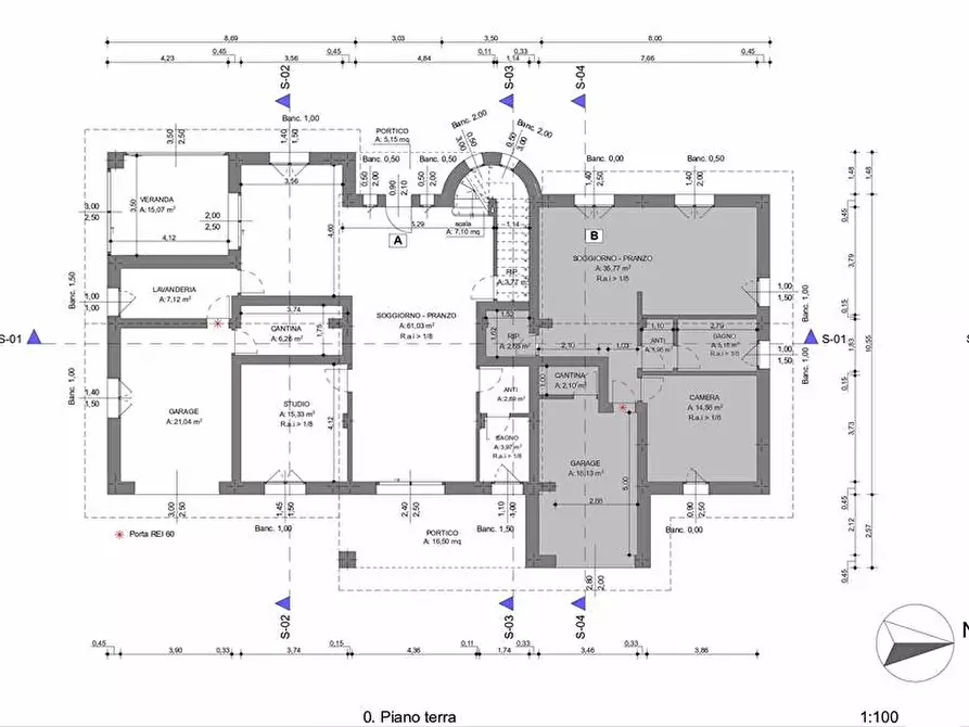 Immagine 5 di Casa bifamiliare in vendita  a Bastiglia