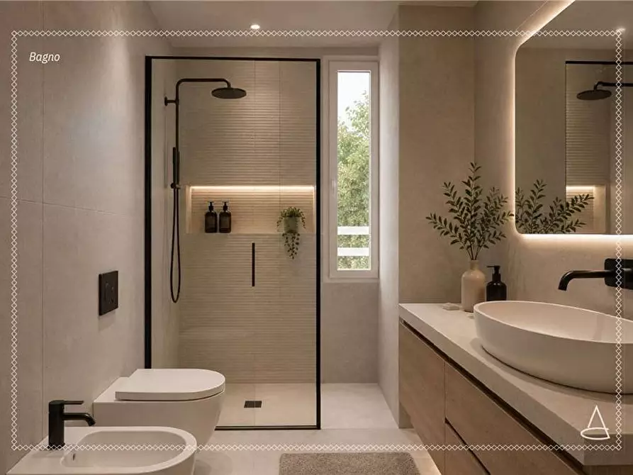 Immagine 7 di Porzione di casa in vendita  a Modena