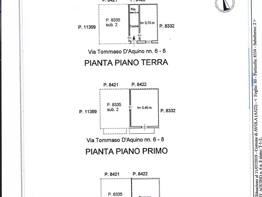 Immagine 10 di Villa in vendita  in Via SAN TOMMASO D'AQUINO, 6 a Avola