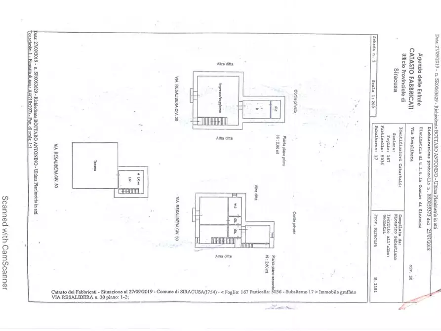 Immagine 8 di Villa in vendita  in Via RESALIBERA-RONCO1, 30 a Siracusa