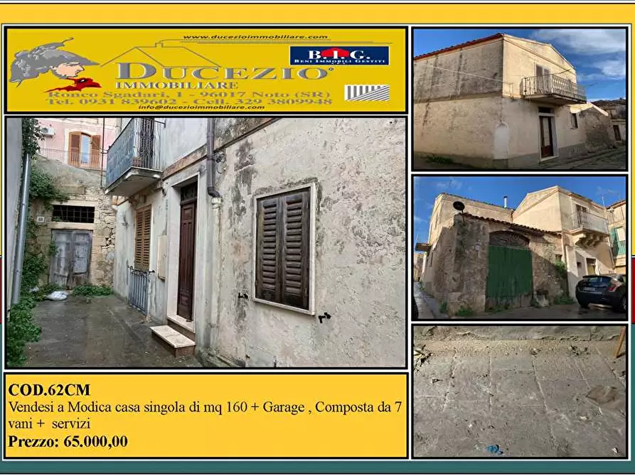 Immagine 1 di Villa in vendita  in Via S. BARBARA, 44 a Modica