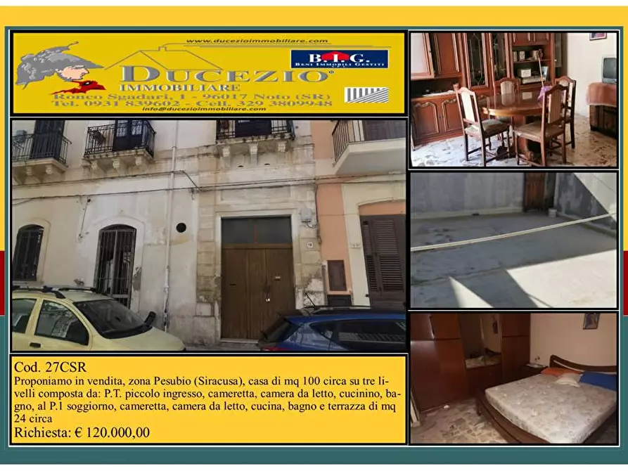 Immagine 1 di Villa in vendita  in Via Pasubio, 118 a Siracusa