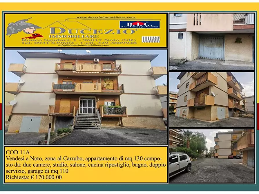 Immagine 1 di Appartamento in vendita  in Via DEI MILLE/ LOC.AL CARRUBO, 141/BIS a Noto