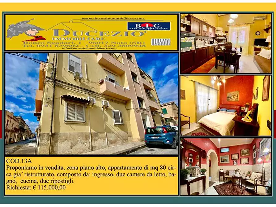Immagine 1 di Appartamento in vendita  in Via Littara, 44 a Noto