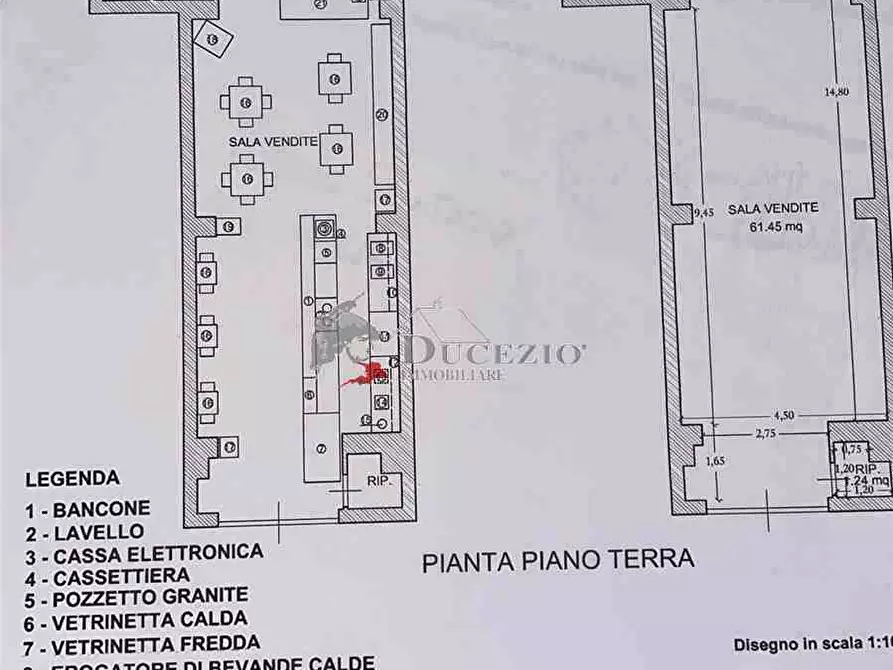 Immagine 7 di Attività commerciale in vendita  in Via C.Confalonieri, 18 a Noto
