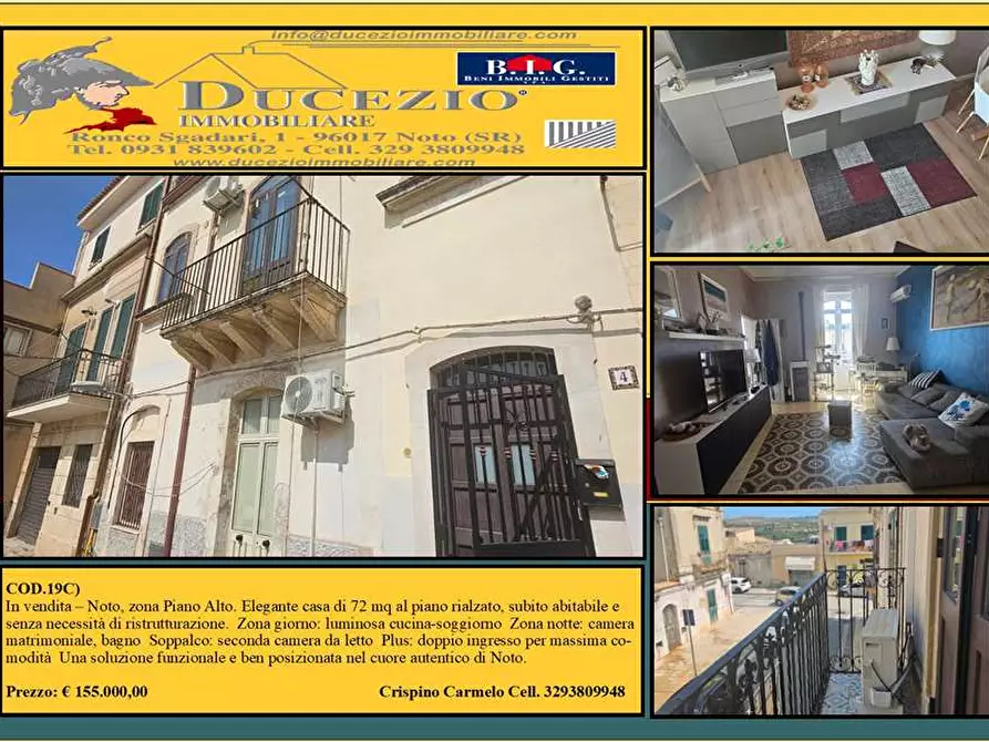 Immagine 1 di Villa in vendita  in Via Vico Mentana, 4 a Noto