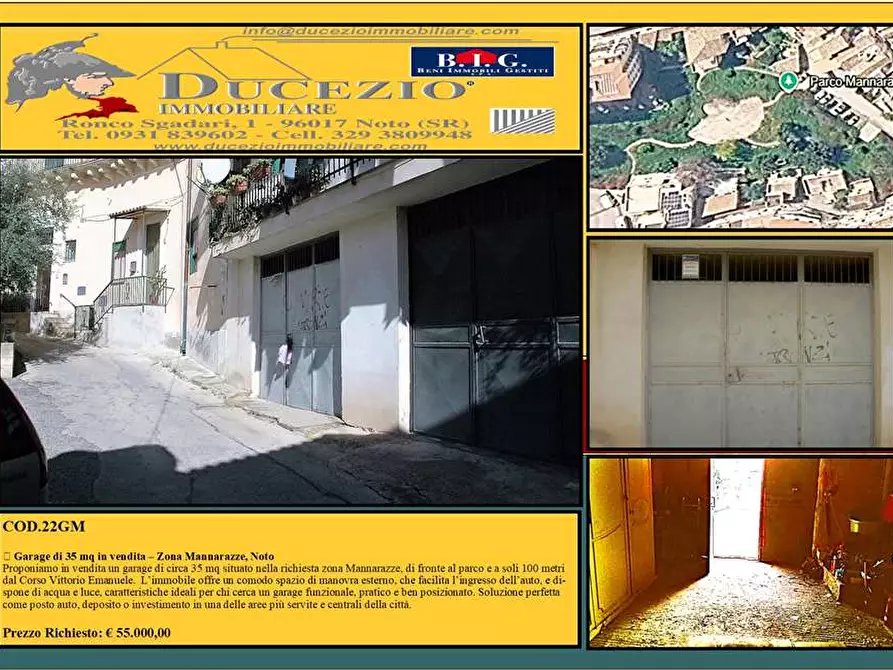 Immagine 1 di Garage in vendita  in Via Vio Nea, 21 a Noto