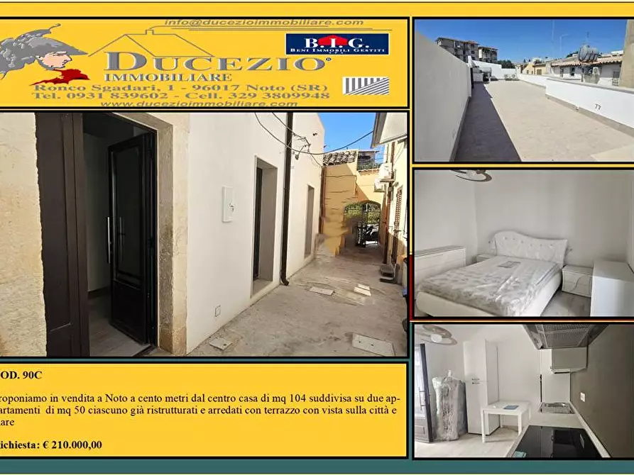 Immagine 1 di Villa in vendita  in Via Angelo Cavarra, 90 a Noto