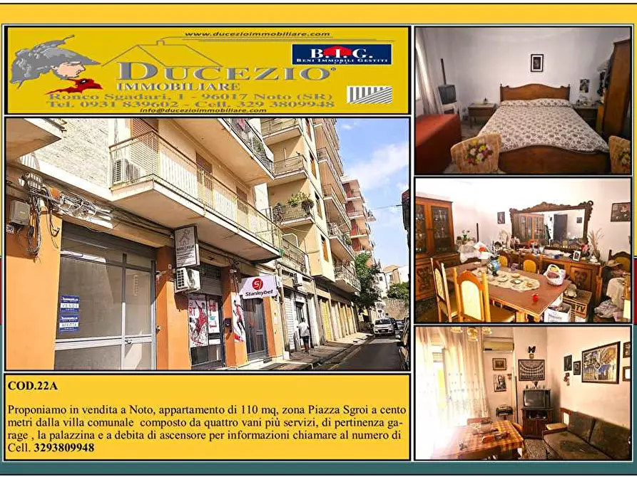 Immagine 1 di Appartamento in vendita  in P.zza Sgroi, 5 a Noto