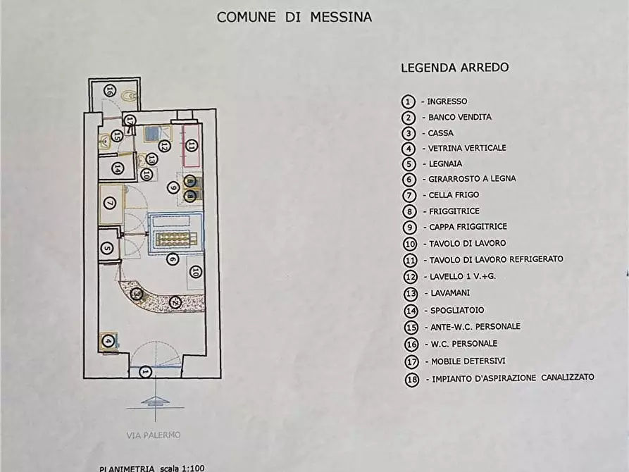 Immagine 11 di Attività commerciale in vendita  in Via Palermo, 121 a Messina