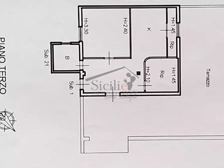 Immagine 11 di Appartamento in vendita  a Scicli