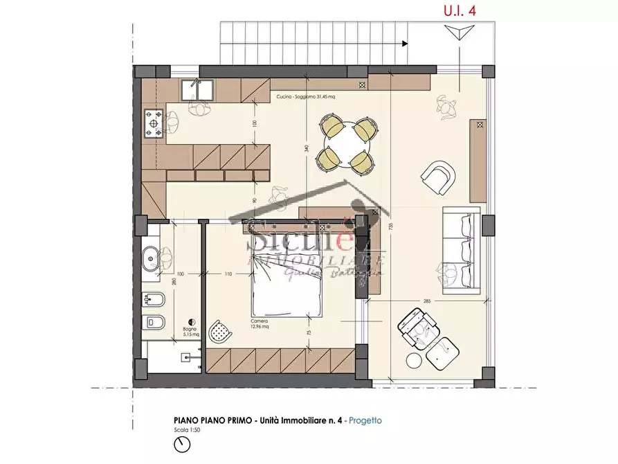Immagine 18 di Appartamento in vendita  a Pozzallo
