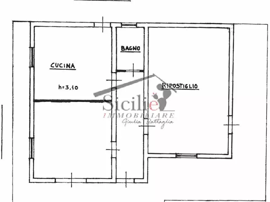 Immagine 13 di Villa in vendita  a Scicli