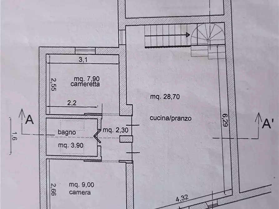 Immagine 9 di Appartamento in vendita  a Campo Di Giove