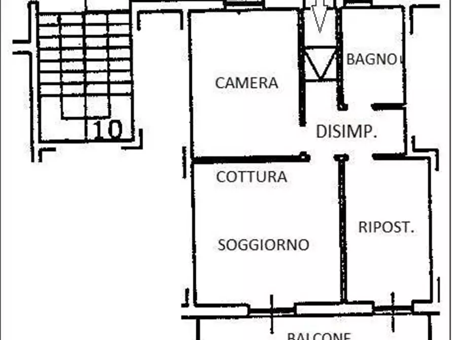 Immagine 10 di Appartamento in vendita  a Sant'omobono Terme