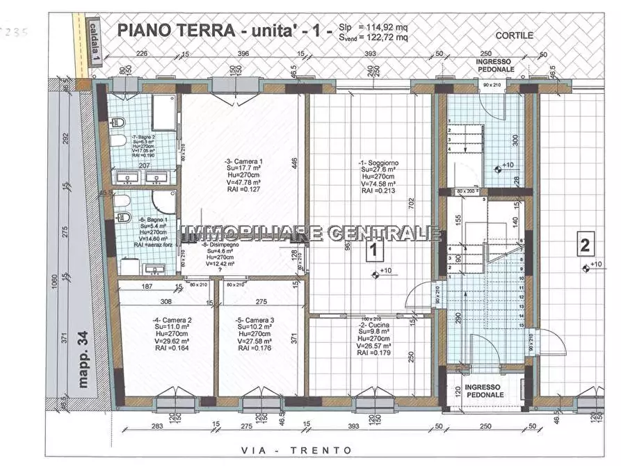 Immagine 13 di Appartamento in vendita  in Via Trento, SN a Mornico Al Serio