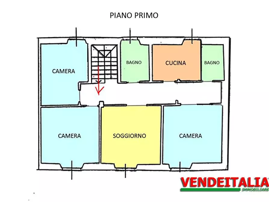Immagine 15 di Appartamento in vendita  in Via Vallardi a Appiano Gentile