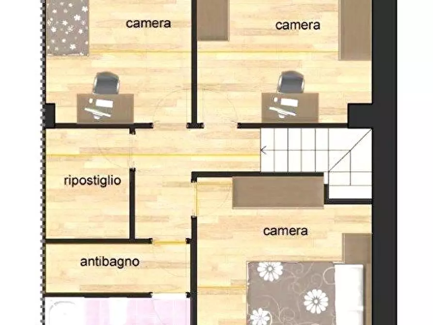 Immagine 10 di Appartamento in vendita  in Via foscolo a Rovellasca