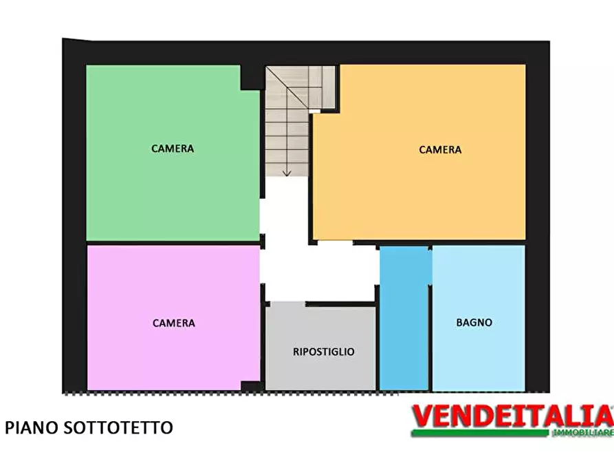Immagine 12 di Appartamento in vendita  in Via foscolo a Rovellasca