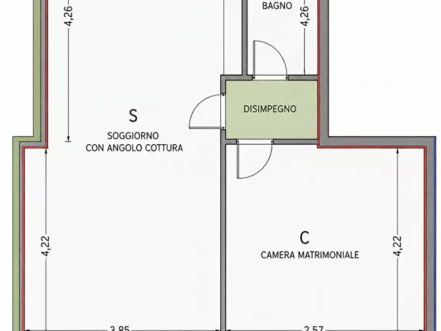 Immagine 6 di Appartamento in vendita  a Portoferraio