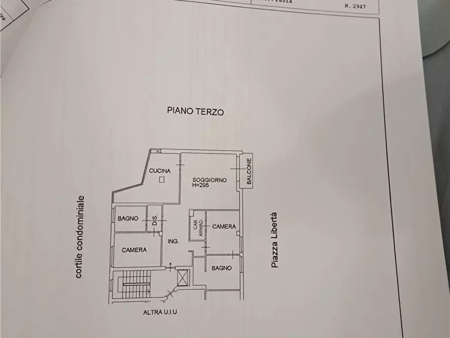 Immagine 9 di Appartamento in vendita  in P.zza LIBERTA', 17 a Robbio