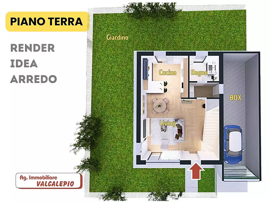 Immagine 11 di Villa in vendita  in Via Chico Mendez, snc a Telgate