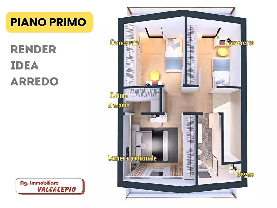 Immagine 12 di Villa in vendita  in Via Chico Mendez, snc a Telgate