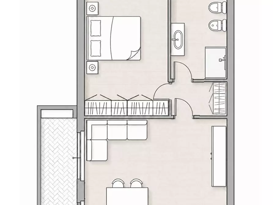 Immagine 18 di Appartamento in vendita  in Via Beato Luigi Palazzolo, 3 a Grumello Del Monte