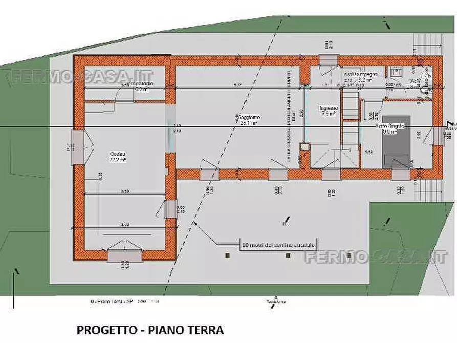 Immagine 6 di Rustico / casale in vendita  in Via montotto, 4 a Fermo