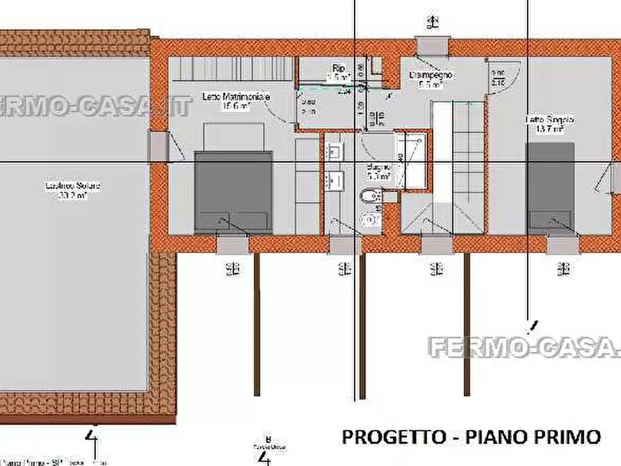 Immagine 7 di Rustico / casale in vendita  in Via montotto, 4 a Fermo