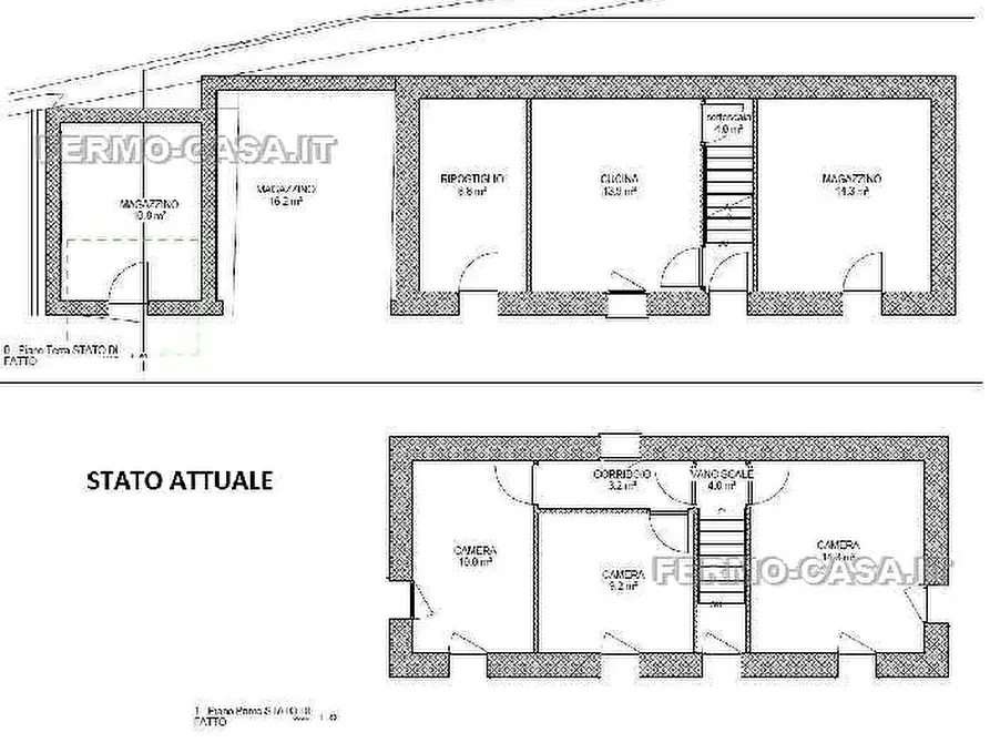 Immagine 8 di Rustico / casale in vendita  in Via montotto, 4 a Fermo