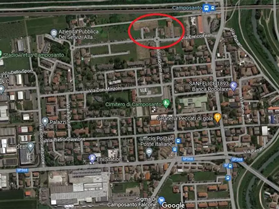 Immagine 6 di Terreno in vendita  a Camposanto