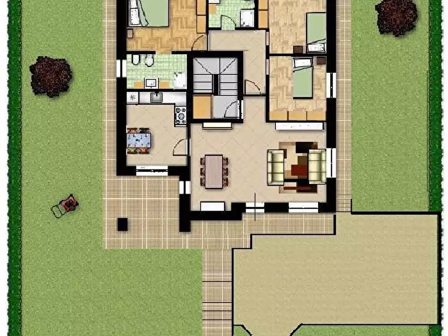 Immagine 2 di Villa in vendita  a Stradella