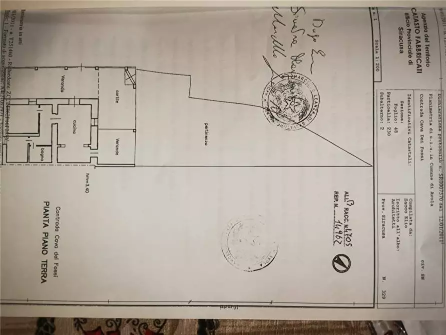 Immagine 20 di Villa in vendita  in Loc. CAVA DEI FOSSI, SN a Avola