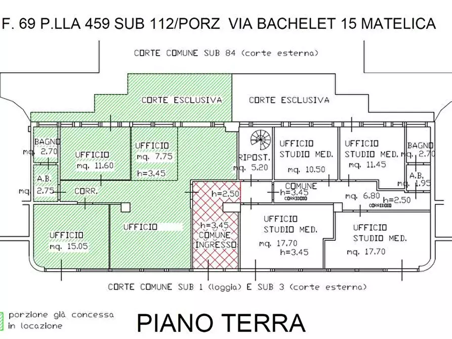 Immagine 8 di Ufficio in affitto  in Via Bachelet, 15 a Matelica