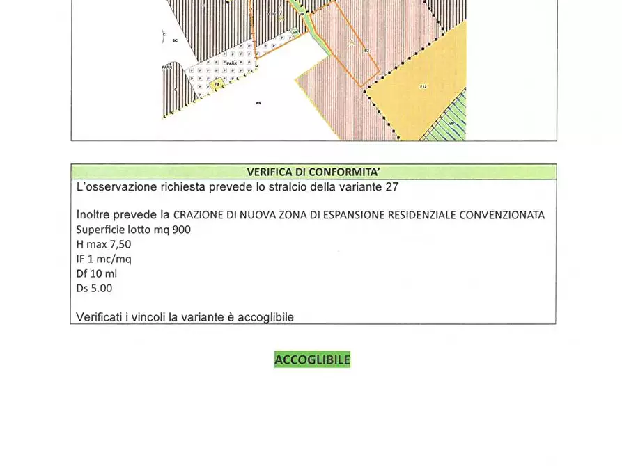 Immagine 6 di Terreno in vendita  a Treia