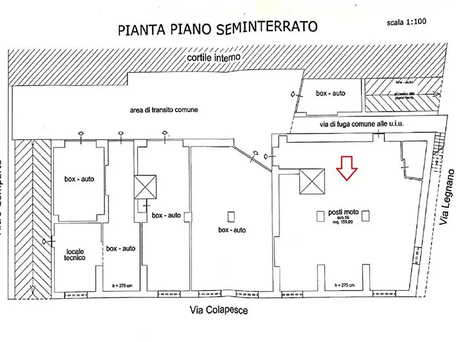 Immagine 18 di Garage in vendita  in Via Colapesce, 5 a Messina