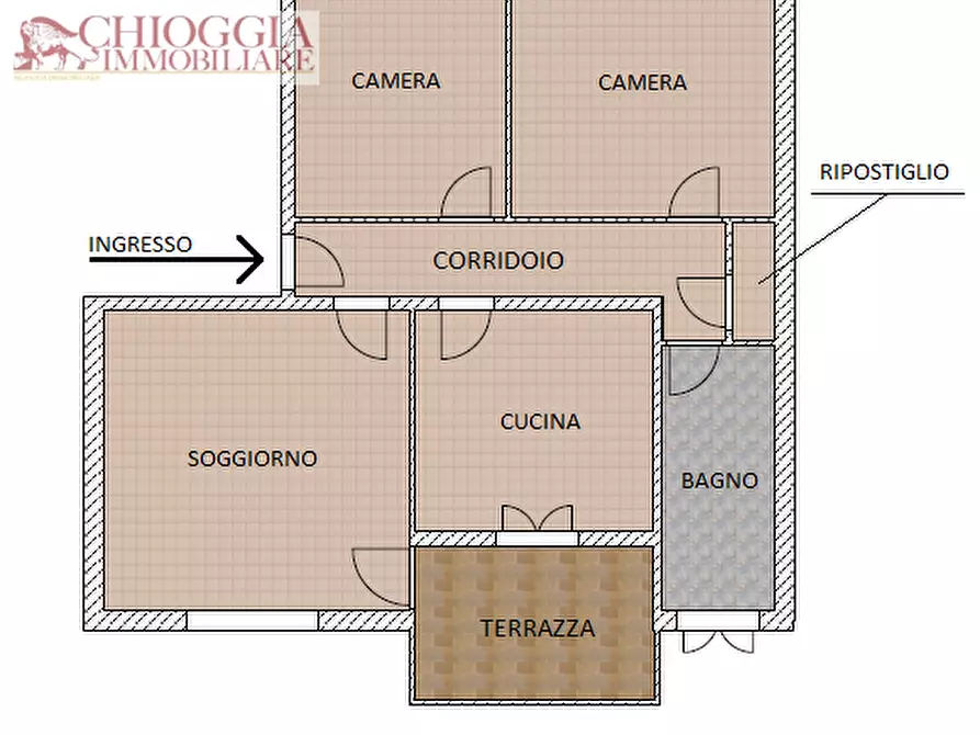 Appartamento in vendita in Via Granatieri di Sardegna a Chioggia