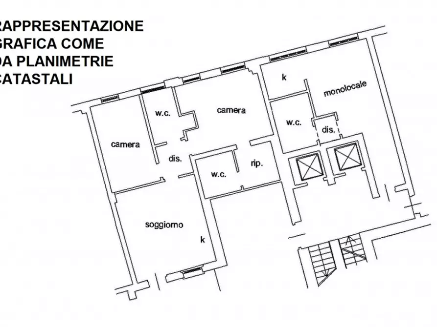 Appartamento in vendita in Via Egidio Folli, N. 29 a Milano