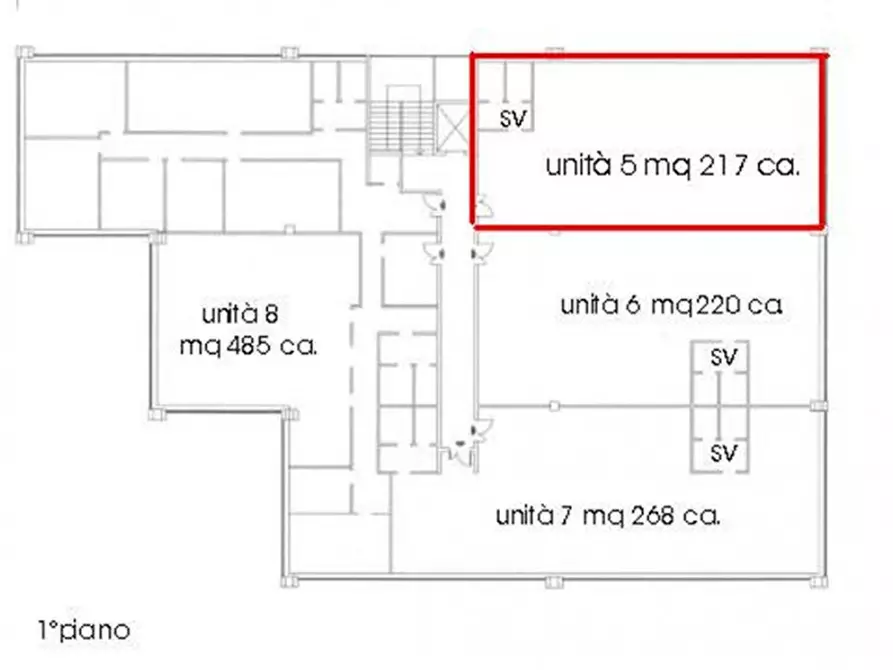 Immagine 13 di Ufficio in vendita  in VIA VERDI G. a Caponago