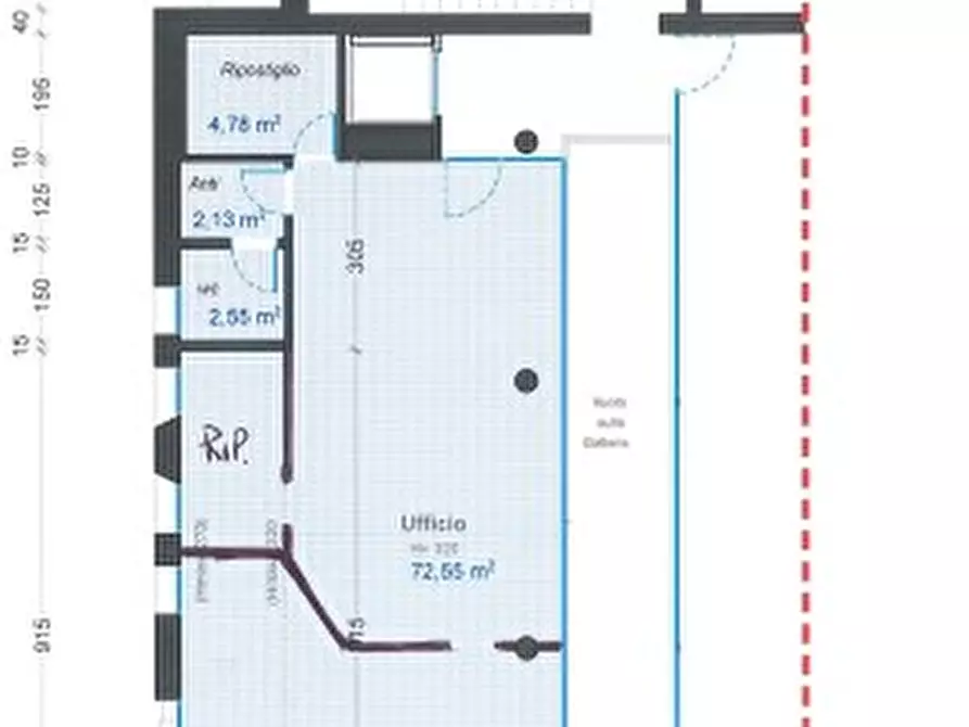 Immagine 8 di Ufficio in affitto  in via celotto a Grisignano Di Zocco