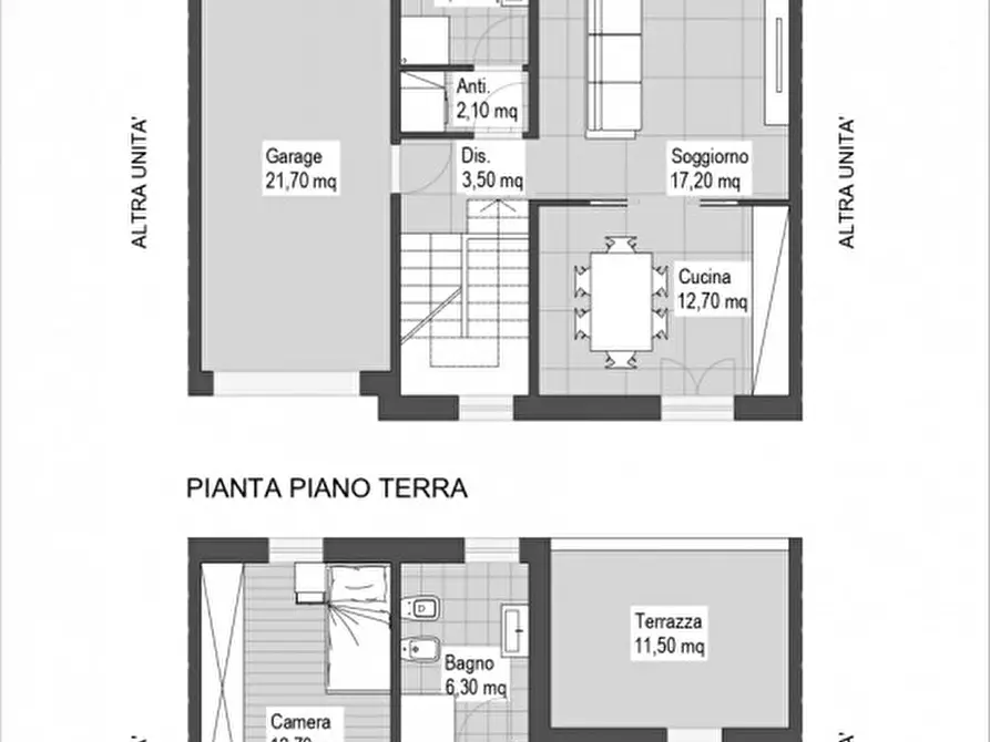 Immagine 4 di Villetta a schiera in vendita  a Gruaro