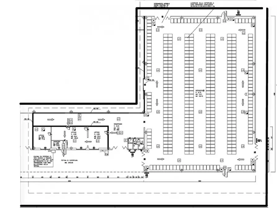 Immagine 11 di Capannone industriale in affitto  in Via Messico a Padova