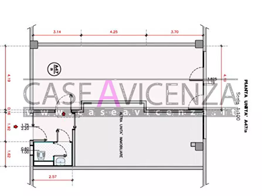 Immagine 1 di Ufficio in affitto  a Camisano Vicentino