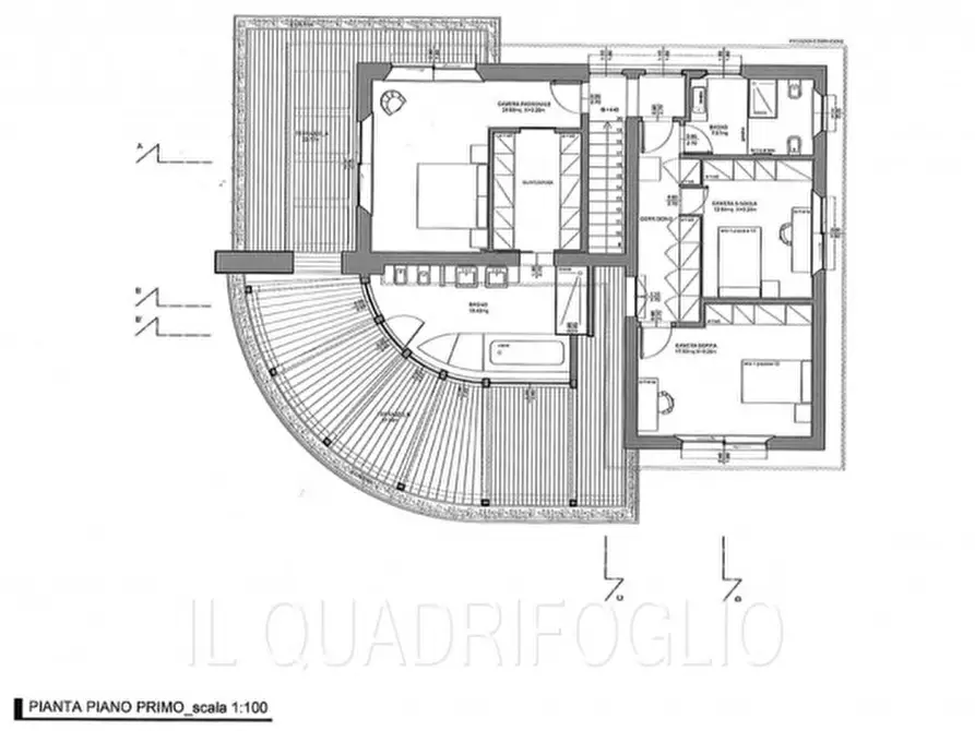 Immagine 7 di Villa in vendita  a Cesena