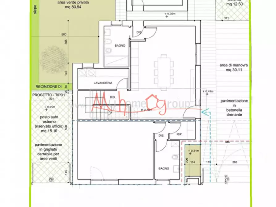 Immagine 13 di Villa in vendita  a Selvazzano Dentro