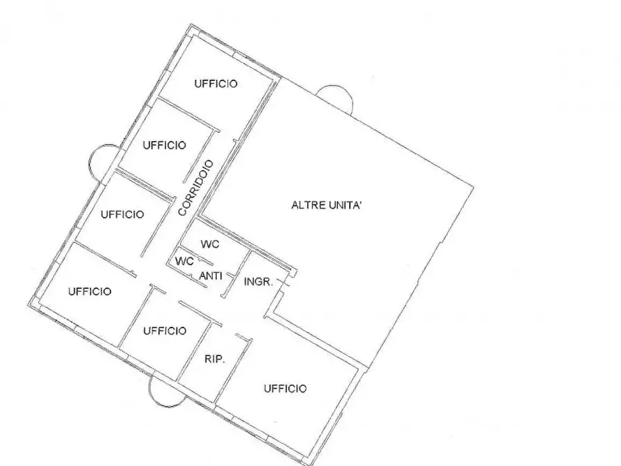Immagine 10 di Ufficio in affitto  in Via del Santo a Limena