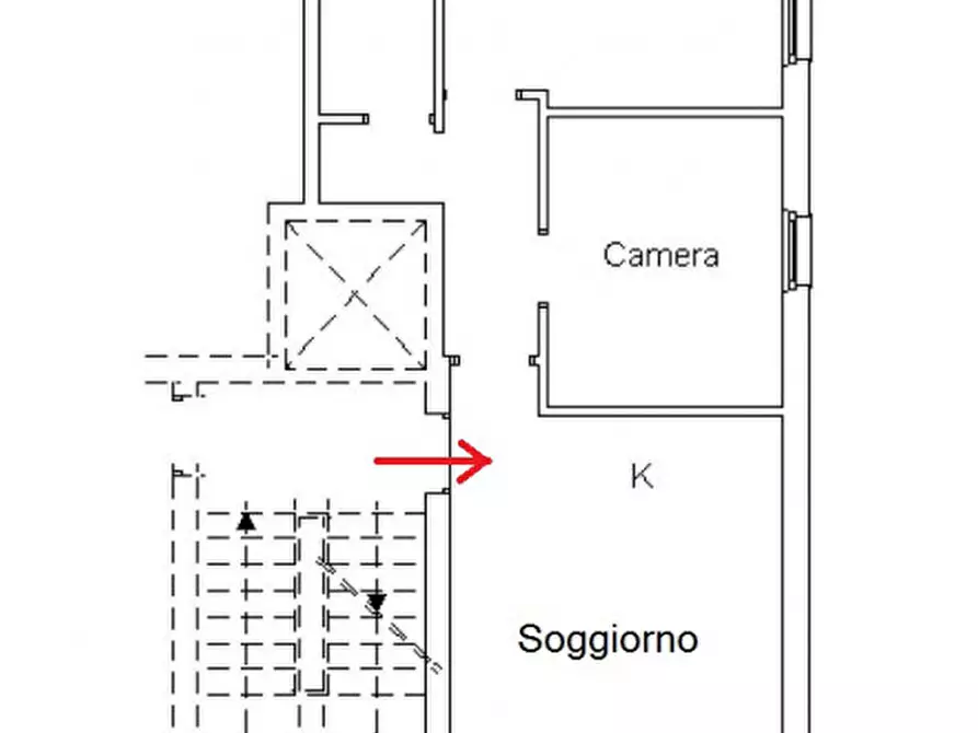 Immagine 17 di Appartamento in vendita  in via Umbria a Montepulciano